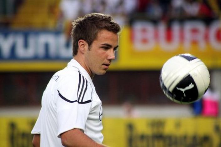 Gotze: One of the exciting German youngsters. 