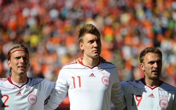 Bendtner: Loves playing Portugal