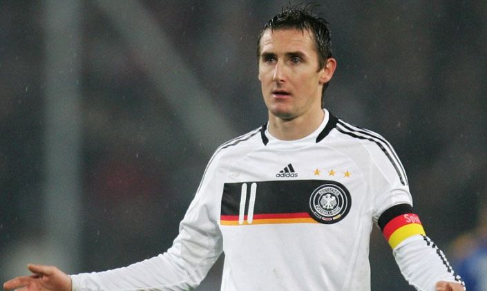 Klose: 63 goals for Germany.