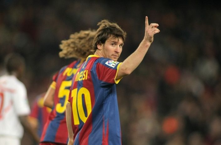 Messi has scored 52 goals this season.
