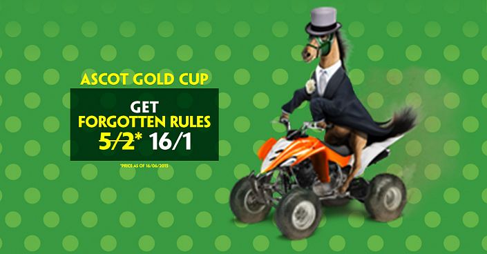 Gold Cup: Forgotten Rules @ 16/1