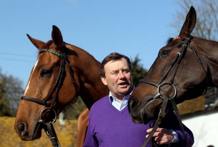 Nicky Henderson with a strong hand