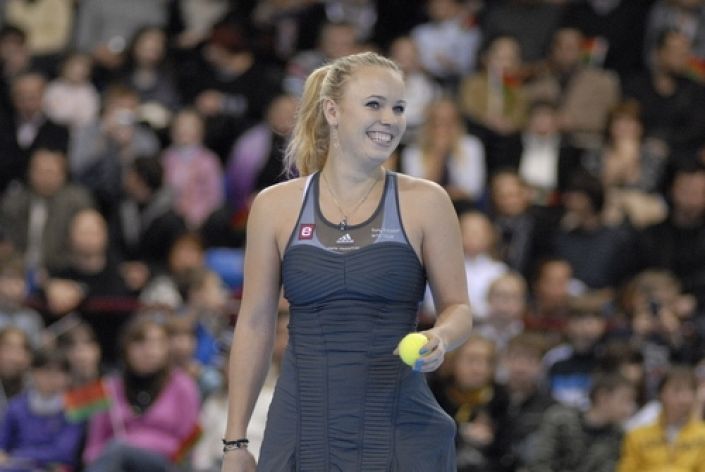 Wozniacki: a number one with much to prove.