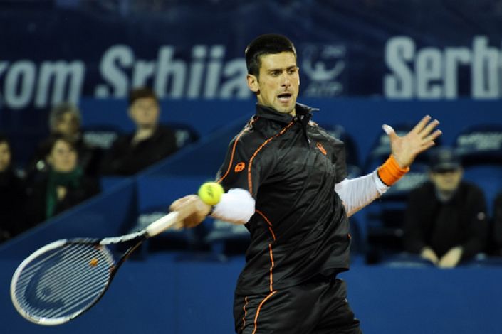 Djokovic stormed to a first US Open title