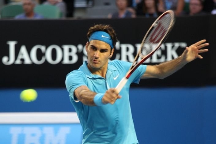 Federer: Won 4 tournaments in 2012 already. 
